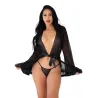 DARING Intimates Kimono String Noir 